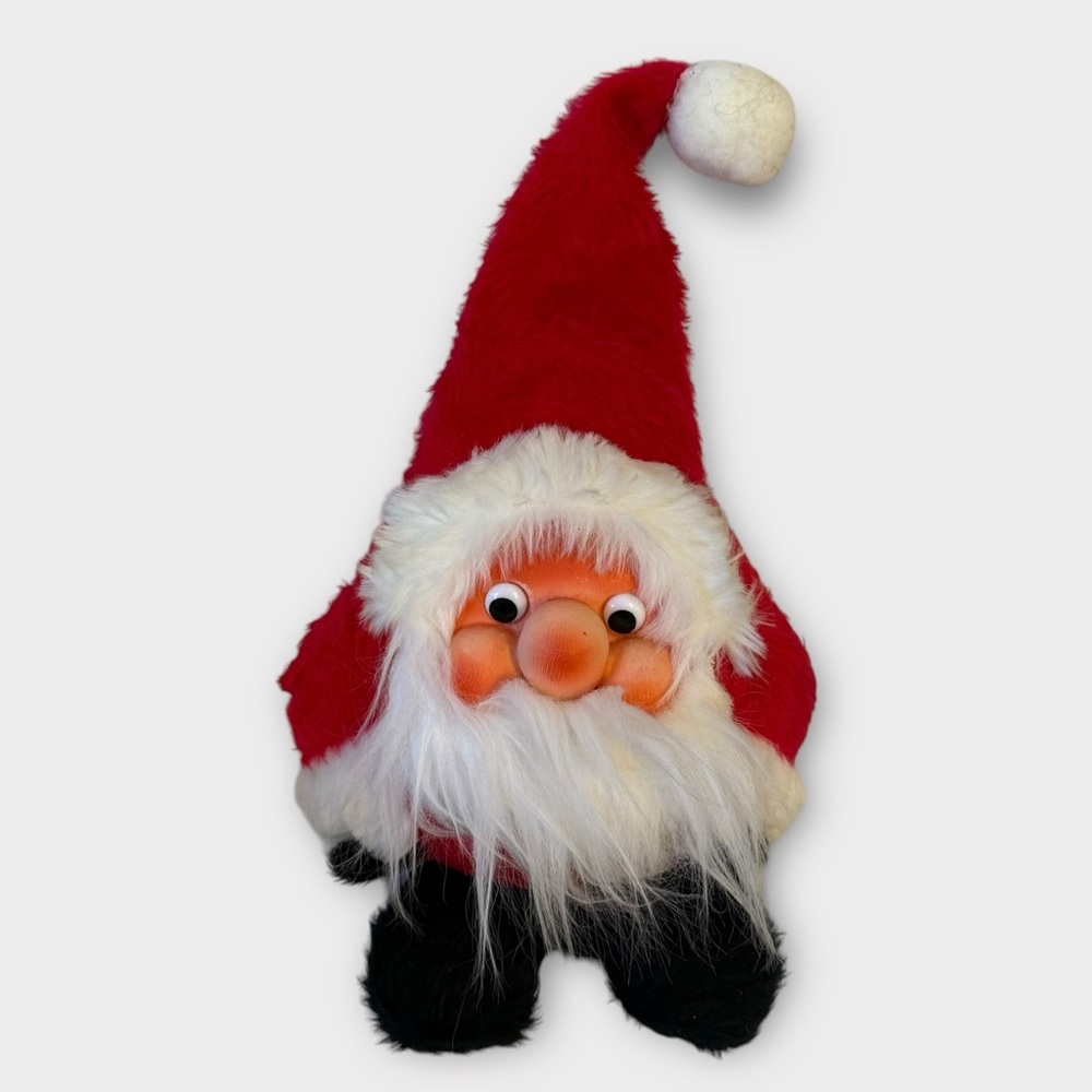 Vintage Rennoc Santa Claus Plush Korea Santas Best